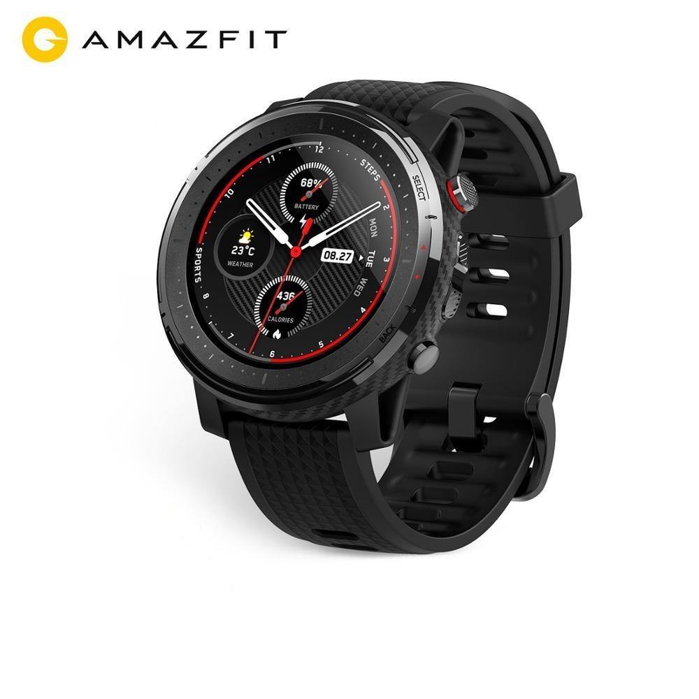 Relógio Smartwatch Amazfit com GPS Stratos 3