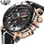 Relógio Lige Fashion Sports Militar Chronograph 2020 Modelo 9899