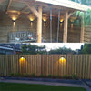 Luminária decorativa externa/interna c/2 fachos