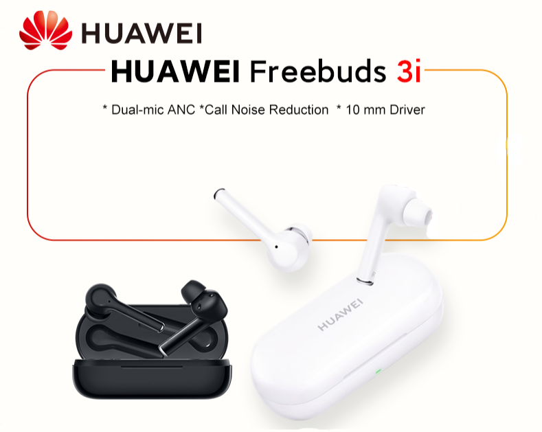 Fones de Ouvido Sem Fio FreeBuds 3i Huawei